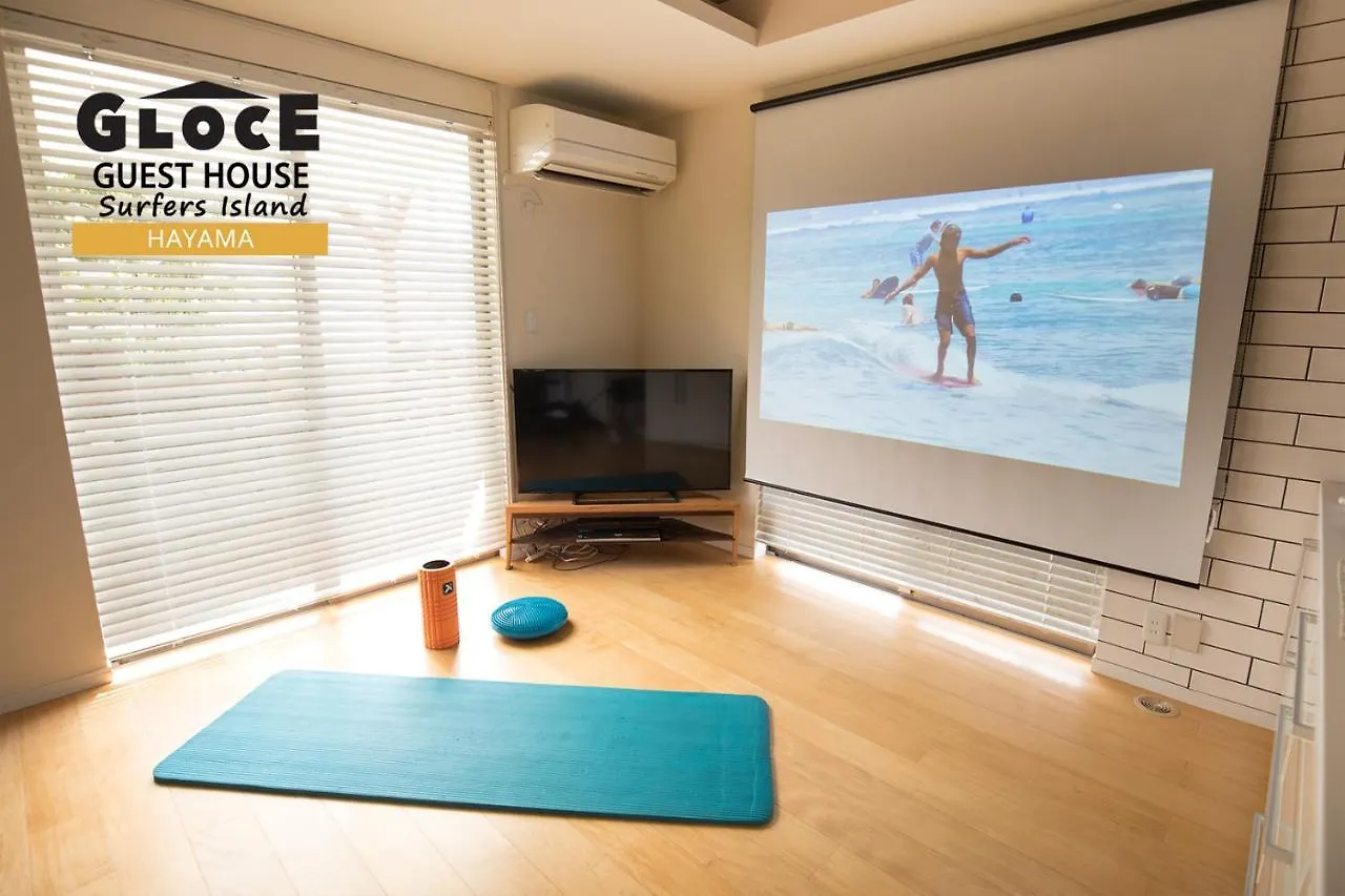 Guest house Gloce 葉山 サーファーズログハウス L Hayama Surfers Log House